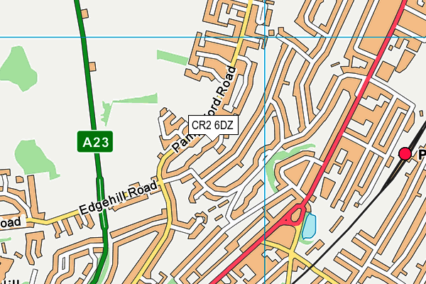 Map of BARNARDS PLACE RESIDENTS ASSOCIATION LIMITED at district scale