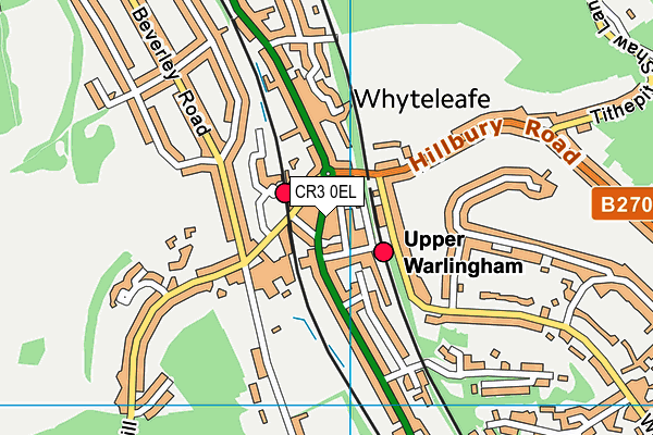 Map of TANDOORI DINING LTD at district scale