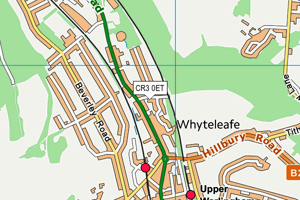 Map of CORPORATE PERFORMANCE LIMITED at district scale