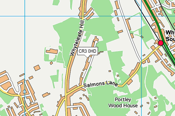 Map of TORWOOD LANE MANAGEMENT LIMITED at district scale