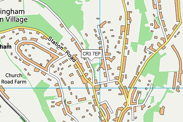 Woodlea Primary School map (CR3 7EP) - OS VectorMap District (Ordnance Survey)
