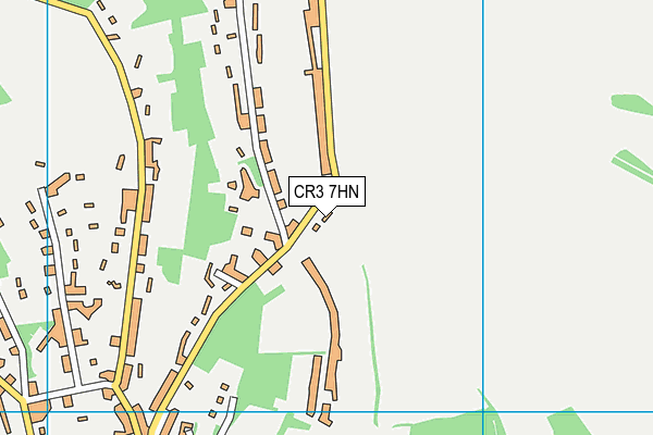 CR3 7HN map - OS VectorMap District (Ordnance Survey)