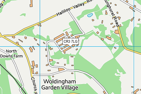 Map of HILLTOP WALK CONSULTING LIMITED at district scale