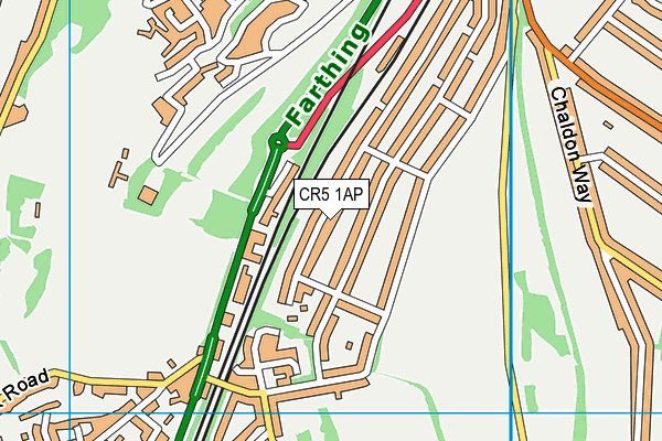 CR5 1AP map - OS VectorMap District (Ordnance Survey)