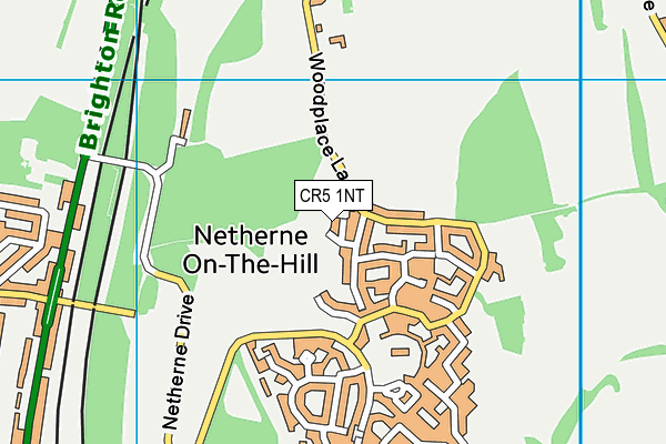 CR5 1NT map - OS VectorMap District (Ordnance Survey)