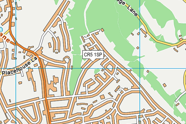 CR5 1SP map - OS VectorMap District (Ordnance Survey)