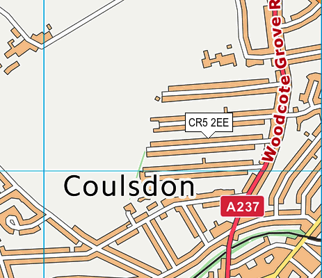 CR5 2EE map - OS VectorMap District (Ordnance Survey)