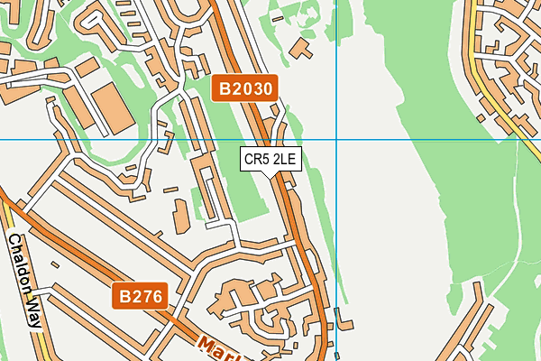 CR5 2LE map - OS VectorMap District (Ordnance Survey)
