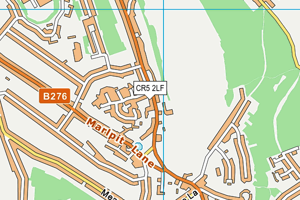 CR5 2LF map - OS VectorMap District (Ordnance Survey)