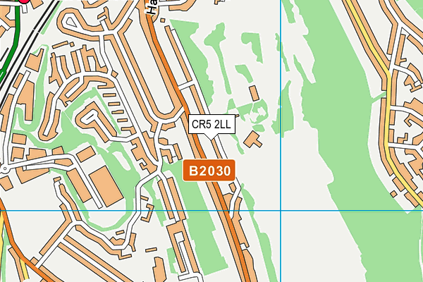 Coulsdon Manor Hotel & Golf Club map (CR5 2LL) - OS VectorMap District (Ordnance Survey)