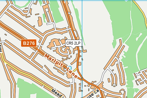 CR5 2LP map - OS VectorMap District (Ordnance Survey)