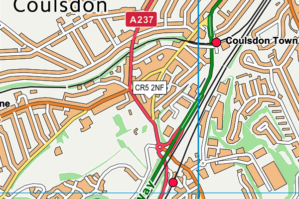 CR5 2NF map - OS VectorMap District (Ordnance Survey)