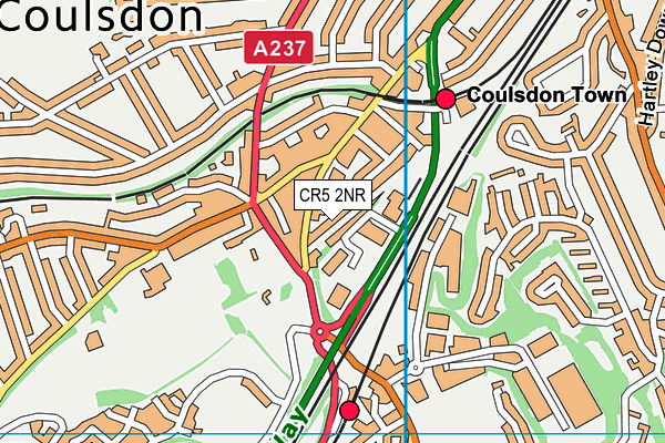 CR5 2NR map - OS VectorMap District (Ordnance Survey)