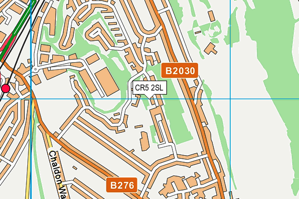 CR5 2SL map - OS VectorMap District (Ordnance Survey)