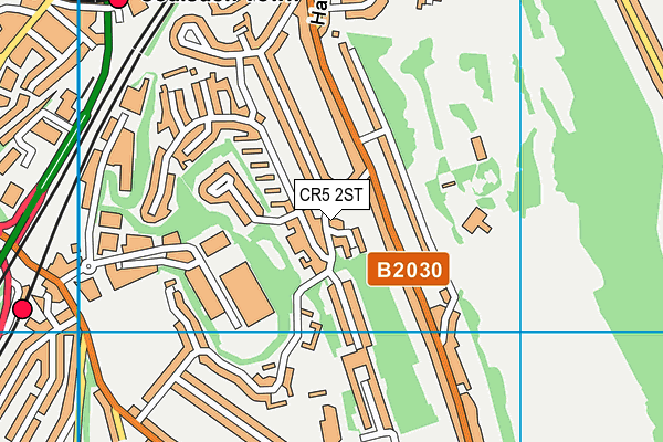 CR5 2ST map - OS VectorMap District (Ordnance Survey)