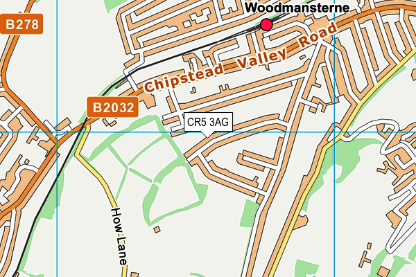 CR5 3AG map - OS VectorMap District (Ordnance Survey)