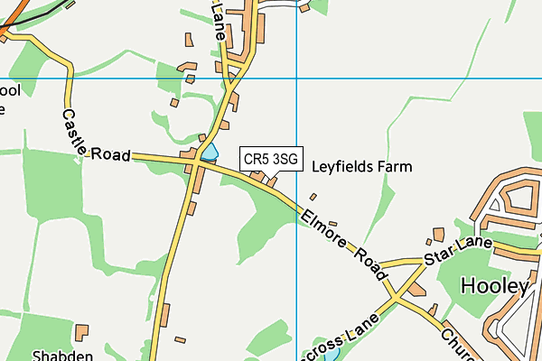 CR5 3SG map - OS VectorMap District (Ordnance Survey)