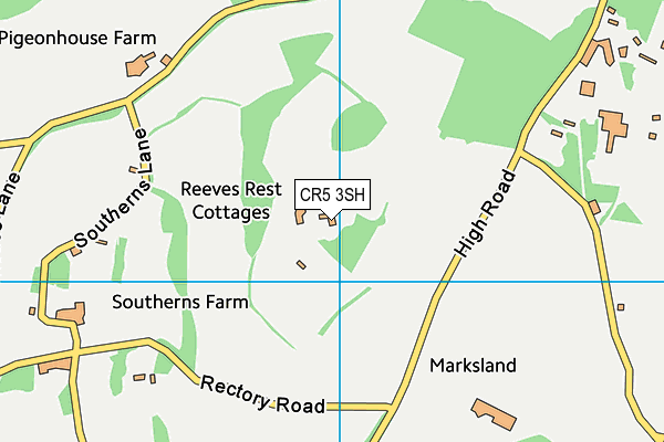 CR5 3SH map - OS VectorMap District (Ordnance Survey)