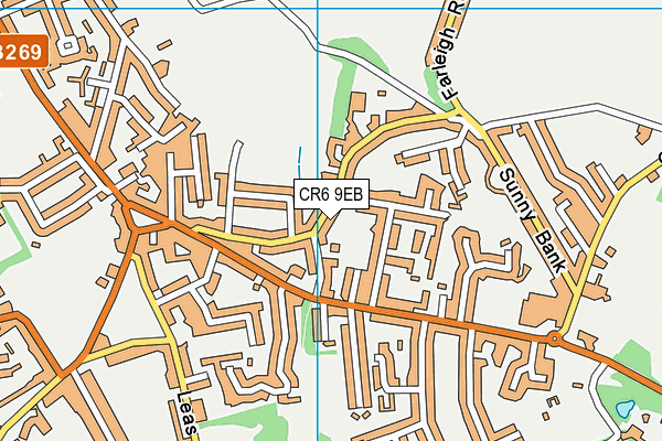 CR6 9EB map - OS VectorMap District (Ordnance Survey)