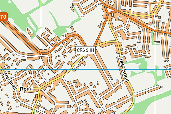 CR6 9HH map - OS VectorMap District (Ordnance Survey)