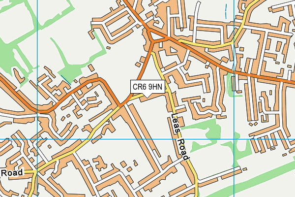 CR6 9HN map - OS VectorMap District (Ordnance Survey)