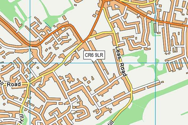 CR6 9LR map - OS VectorMap District (Ordnance Survey)
