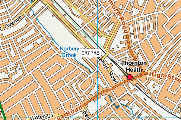 Map of THE PHOENIX HUB LTD at district scale
