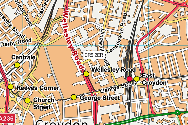 Map of SUTTON CHEMICALS & TEXTILES UK LIMITED at district scale