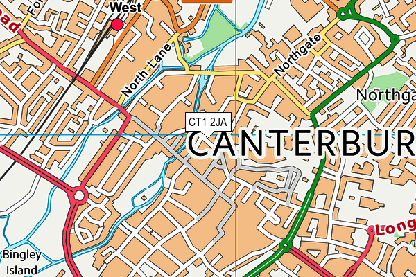 Map of ONE CANTERBURY LTD at district scale