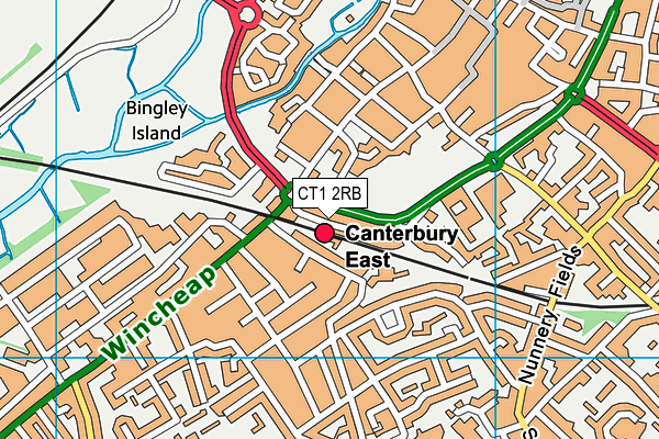 Map of UNIGHT CANTERBURY LIMITED at district scale