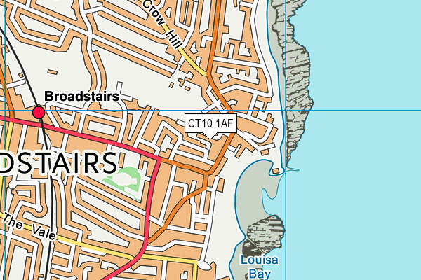 CT10 1AF map - OS VectorMap District (Ordnance Survey)