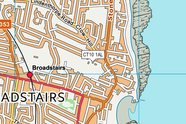 CT10 1AL map - OS VectorMap District (Ordnance Survey)