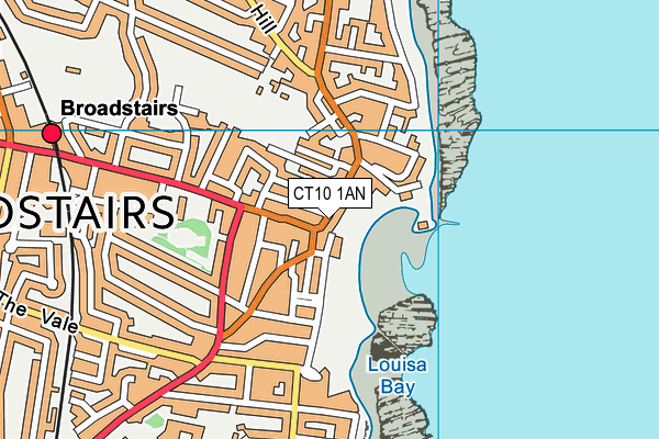 CT10 1AN map - OS VectorMap District (Ordnance Survey)