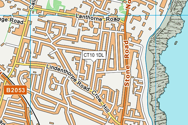 CT10 1DL map - OS VectorMap District (Ordnance Survey)