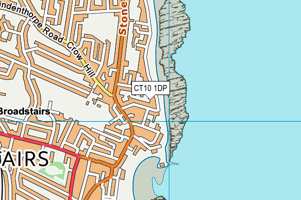 CT10 1DP map - OS VectorMap District (Ordnance Survey)