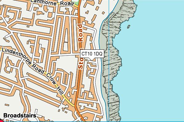 CT10 1DQ map - OS VectorMap District (Ordnance Survey)