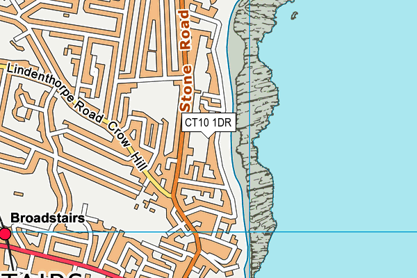 CT10 1DR map - OS VectorMap District (Ordnance Survey)