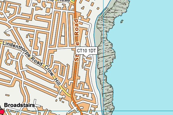 CT10 1DT map - OS VectorMap District (Ordnance Survey)