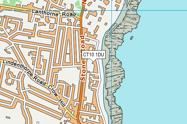 CT10 1DU map - OS VectorMap District (Ordnance Survey)