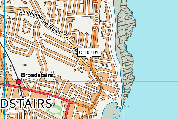 CT10 1DY map - OS VectorMap District (Ordnance Survey)