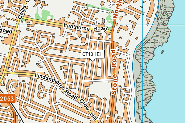 CT10 1EH map - OS VectorMap District (Ordnance Survey)