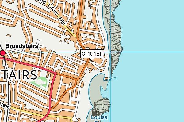 CT10 1ET map - OS VectorMap District (Ordnance Survey)