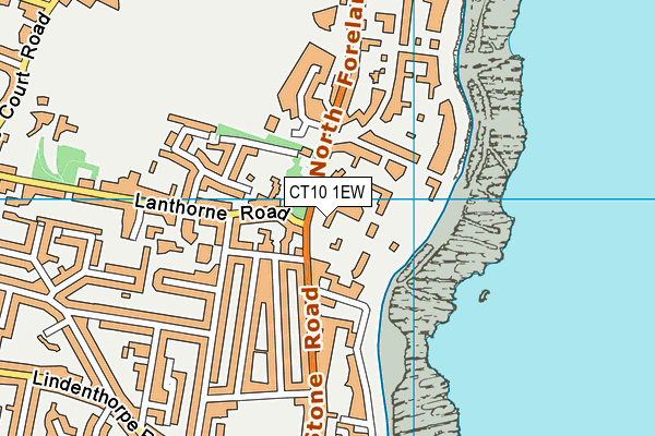 CT10 1EW map - OS VectorMap District (Ordnance Survey)