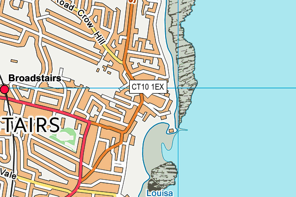 CT10 1EX map - OS VectorMap District (Ordnance Survey)