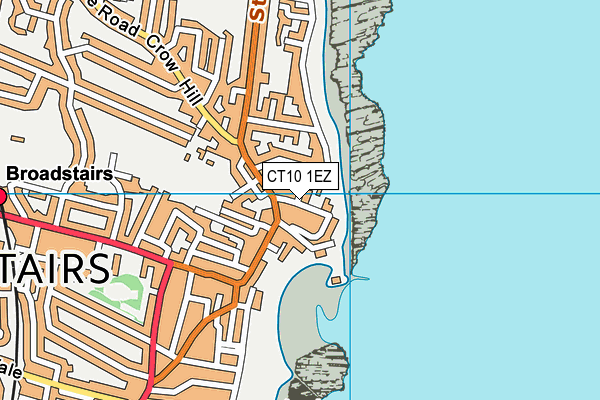 CT10 1EZ map - OS VectorMap District (Ordnance Survey)