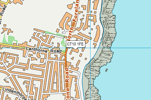 CT10 1FE map - OS VectorMap District (Ordnance Survey)
