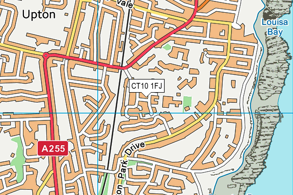 CT10 1FJ map - OS VectorMap District (Ordnance Survey)