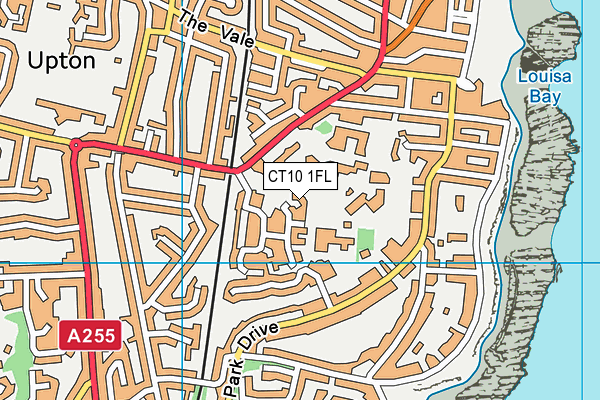 CT10 1FL map - OS VectorMap District (Ordnance Survey)