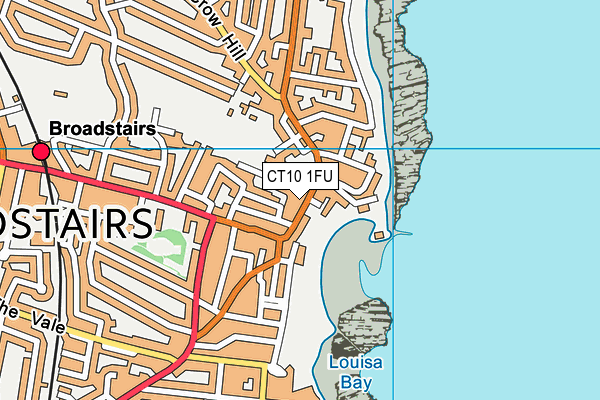 CT10 1FU map - OS VectorMap District (Ordnance Survey)