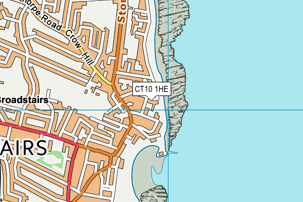 CT10 1HE map - OS VectorMap District (Ordnance Survey)